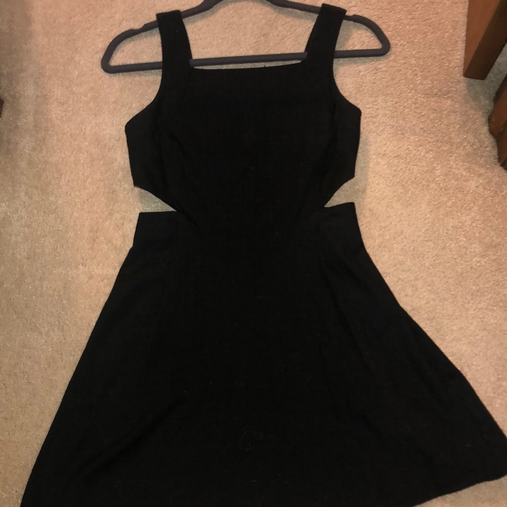 Black Cut Out Dress